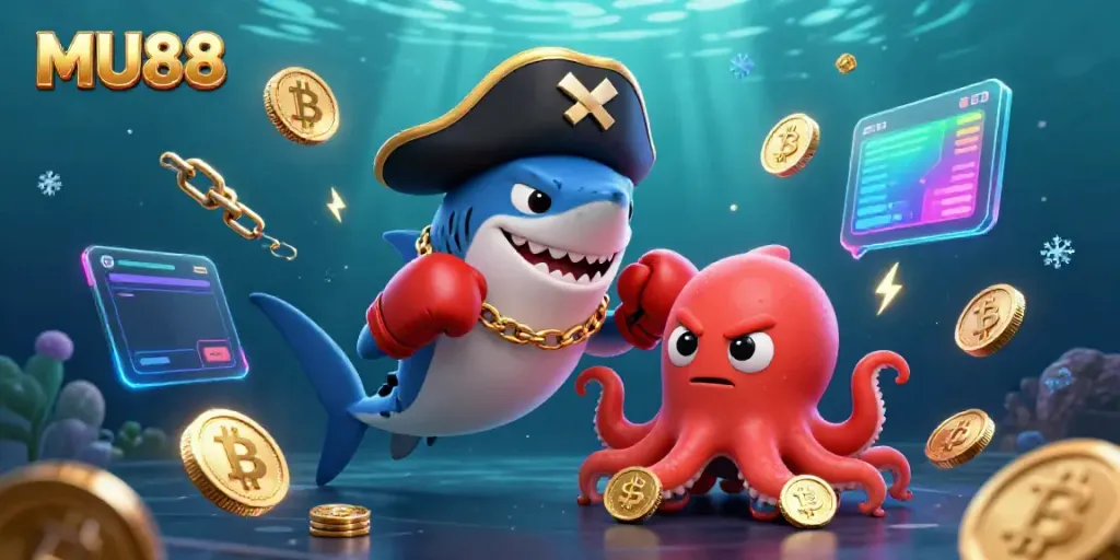 Spin for big wins at MU88 with vibrant 3D characters and dazzling casino elements.