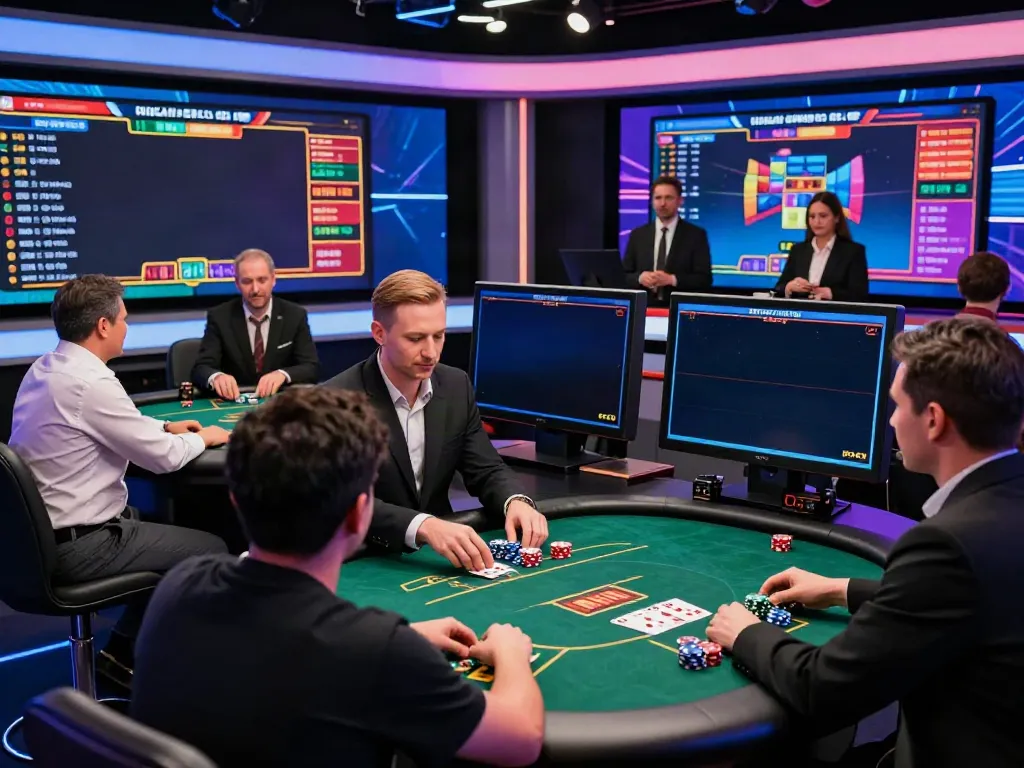 Engaged players enjoying live dealer games at RED88 online platform for an immersive gambling experience.