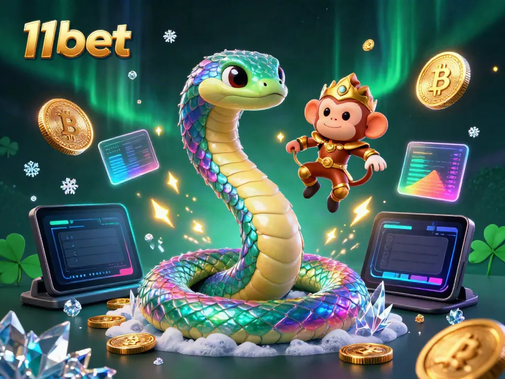 Experience the excitement of 11bet with vibrant characters and casino elements in this dynamic illustration.