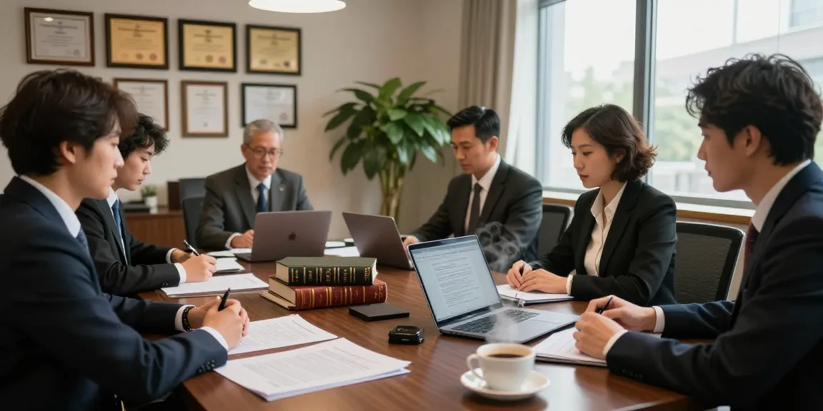 Law firm meeting scene illustrating the essence of trust and professionalism in legal support, i loved this collaborative environment.