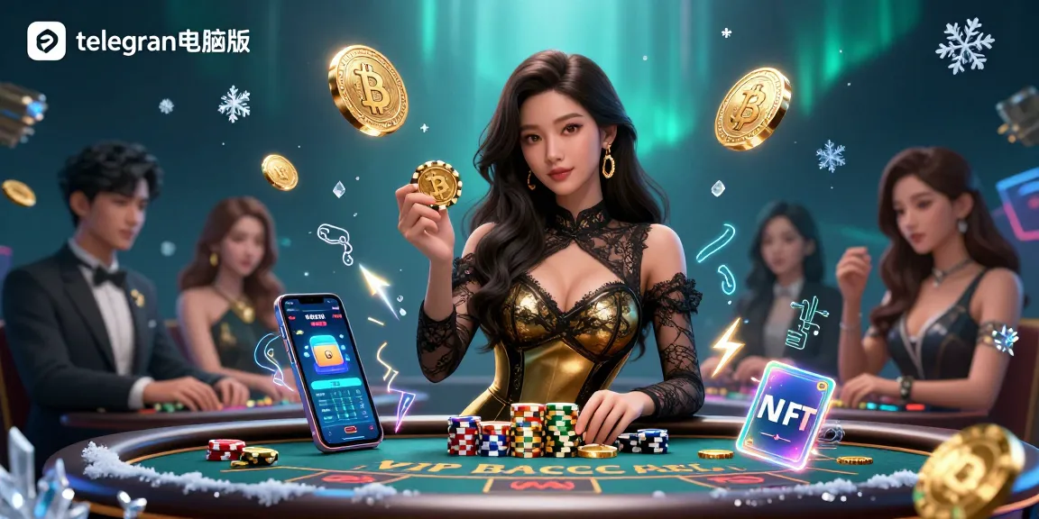 在VIP百家乐桌上体验高风险游戏，telegram电脑版展示独家赌场时刻。