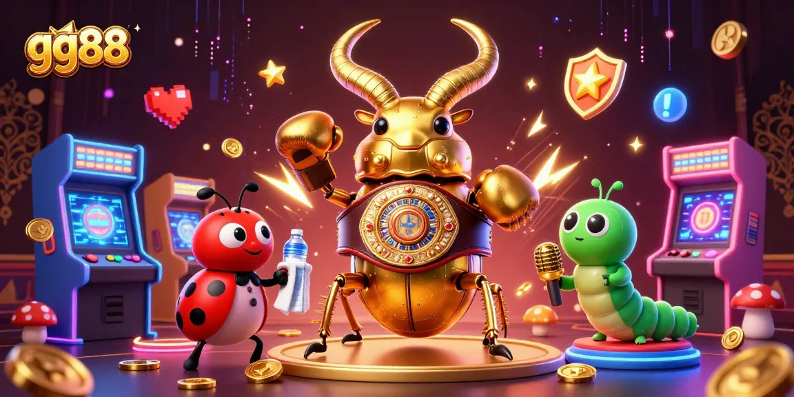 Get ready to win at gg88 with a lively scene showcasing gaming excitement and rich details in 3D.