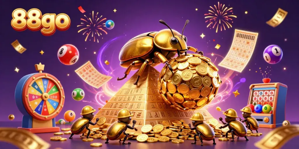 Engage with 88go's vibrant gaming experience featuring magical elements and golden treasures.